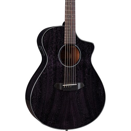 Breedlove Rainforest S African Mahogany Concert Acoustic-Electric Guitar Orchid