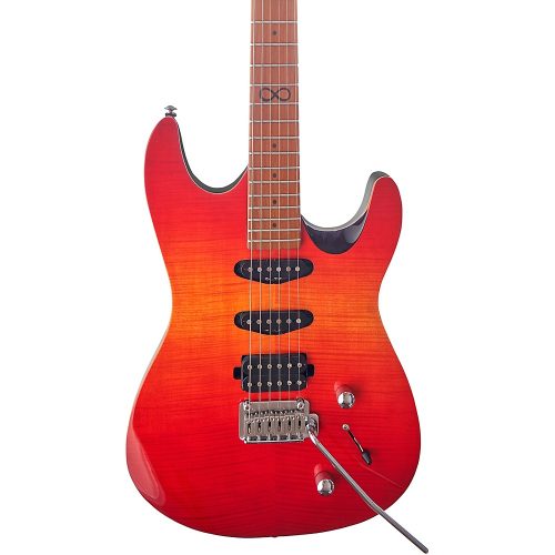 Chapman ML1 Hybrid Electric Guitar Cali Sunset Red Gloss