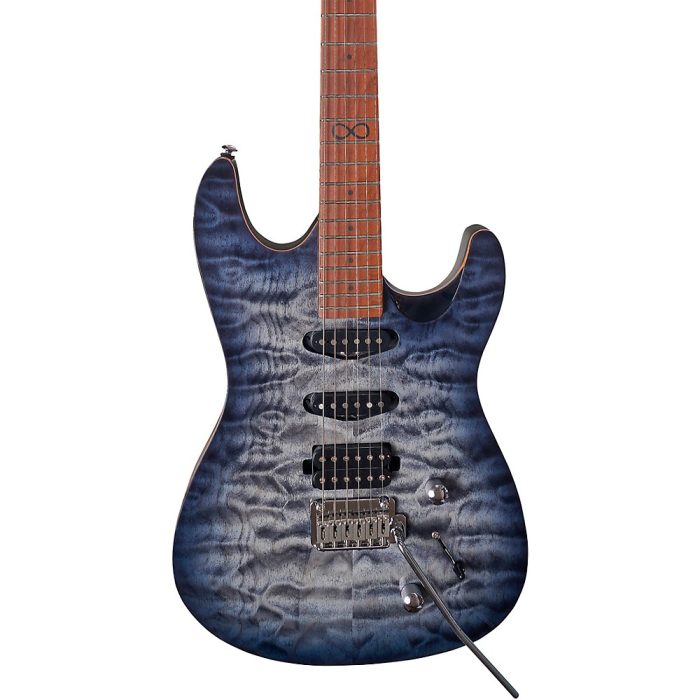 Chapman ML1 Hybrid Electric Guitar Sarsen Stone Black Gloss