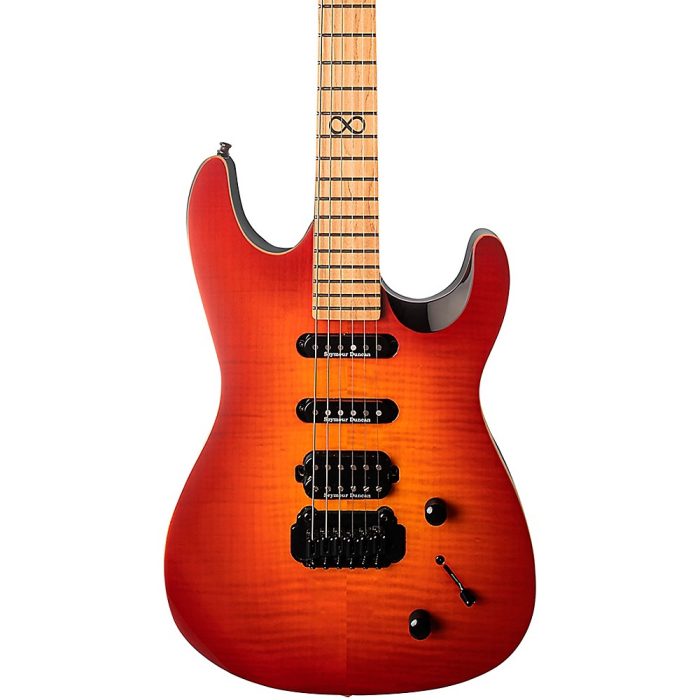Chapman ML1 Pro Hybrid Electric Guitar Phoenix Red Gloss