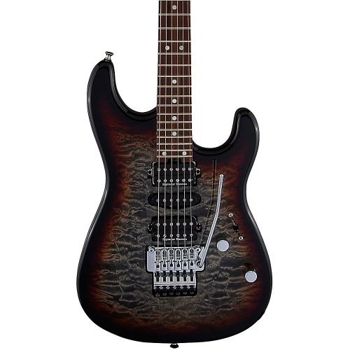 Charvel MJ San Dimas Style 1 HSH FR M QM Electric Guitar Midnight Glow