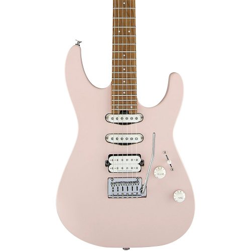 Charvel Pro-Mod DK24 HSS 2PT CM Electric Guitar Satin Shell Pink