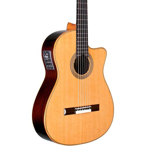 Cordoba Fusion Orchestra CE Crossover Classical Acoustic-Electric Guitar Natural