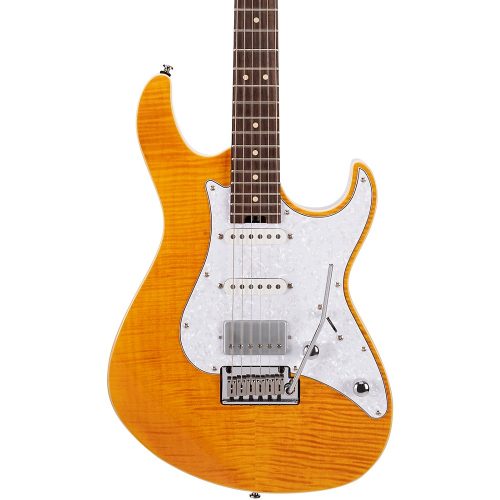 Cort G280 Select Flame Top Electric Guitar Amber