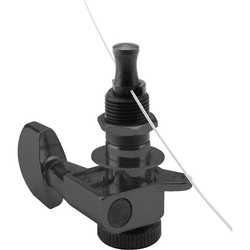 D'Addario Auto-Trim Tuning Machines 6 In-Line Black