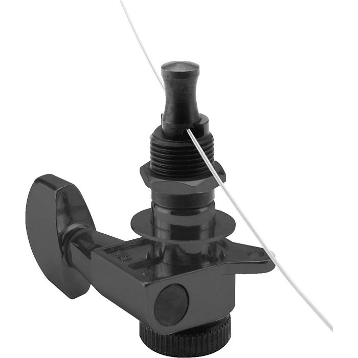 D'Addario Auto-Trim Tuning Machines 6 In-Line Black