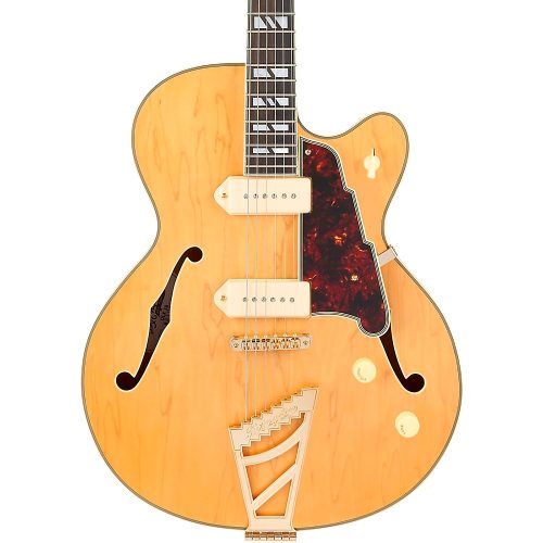 D'Angelico Deluxe 59 Hollowbody Electric Guitar Satin Honey