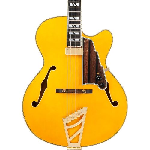 D'Angelico Excel 16 Hollowbody Electric Guitar w/ Seymour Duncan Johnny Smith Mini Humbucker Amber