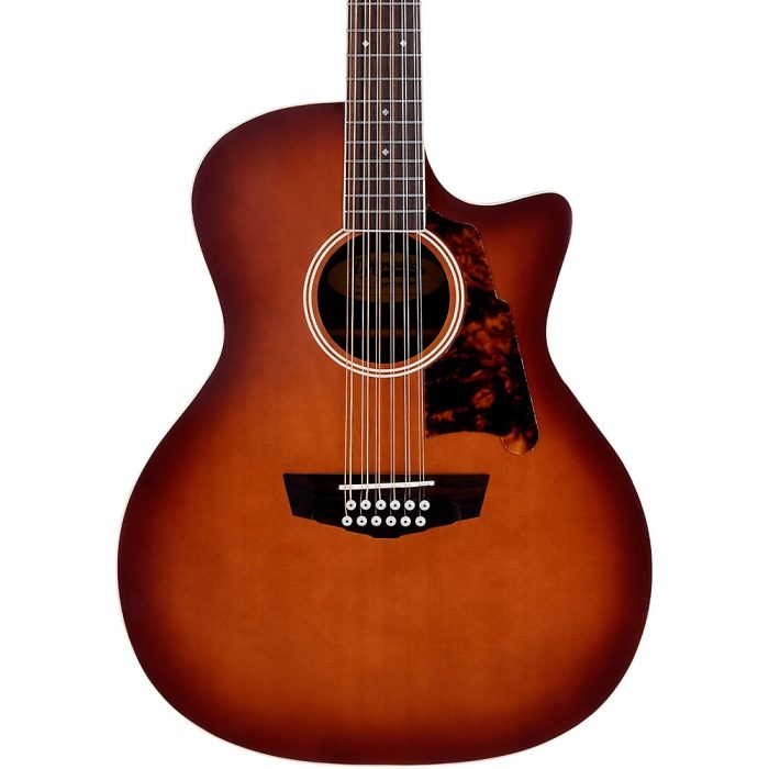 D'Angelico Premier Fulton Acoustic-Electric Guitar Caramel Burst