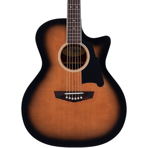 D'Angelico Premier Gramercy Acoustic-Electric Guitar Aged Burst