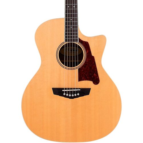 D'Angelico Premier Gramercy Acoustic-Electric Guitar Natural