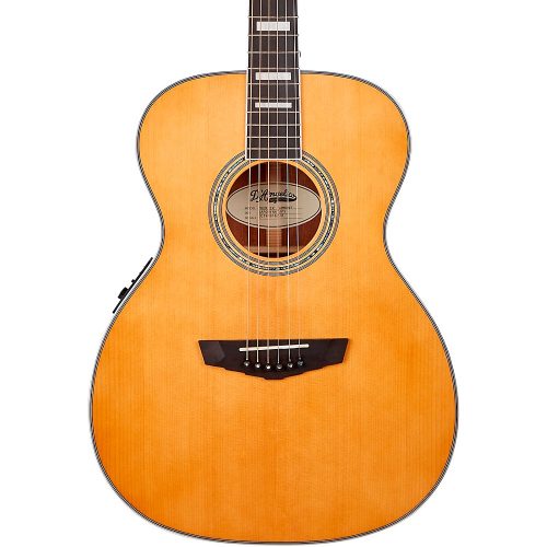 D'Angelico Premier Series Tammany Orchestra Acoustic-Electric Guitar Vintage Natural
