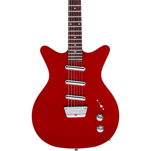 Danelectro 59 Triple Divine Electric Guitar Red