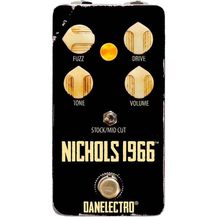 Danelectro Nichols 1966 Fuzz Effects Pedal Black