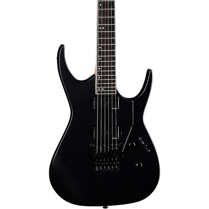 Dean Exile Select Floyd Fluence Electric Guitar Black Satin