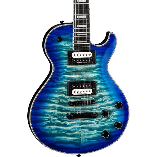 Dean Thoroughbred Select Quilt Top Electric Guitar Ocean Burst