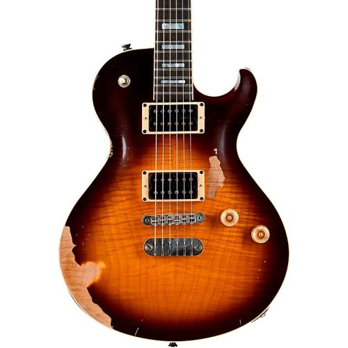 Dean USA Leslie West Tattered and Torn Signature Electric Guitar
