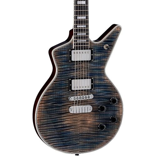 Dean USA Time Capsule Flamed Top Cadillac Electric Guitar Faded Denim