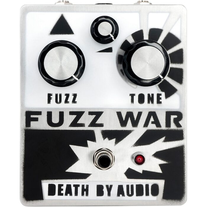 Death by Audio Fuzz War Effects Pedal Silver