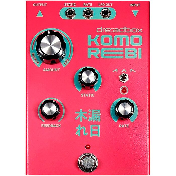 Dreadbox Komorebi Analog Chorus/Flanger Effects Pedal Salmon