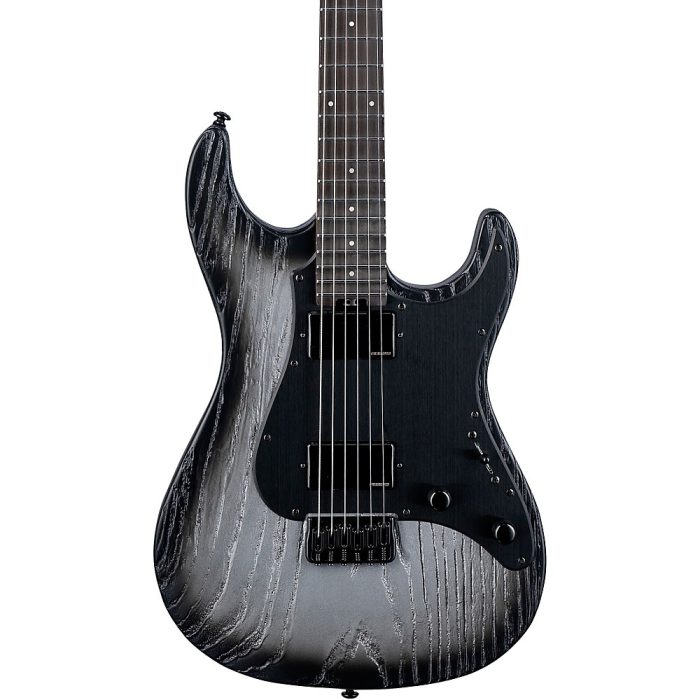 ESP LTD SN-1000HT Electric Guitar Silver Blast Black Pickguard