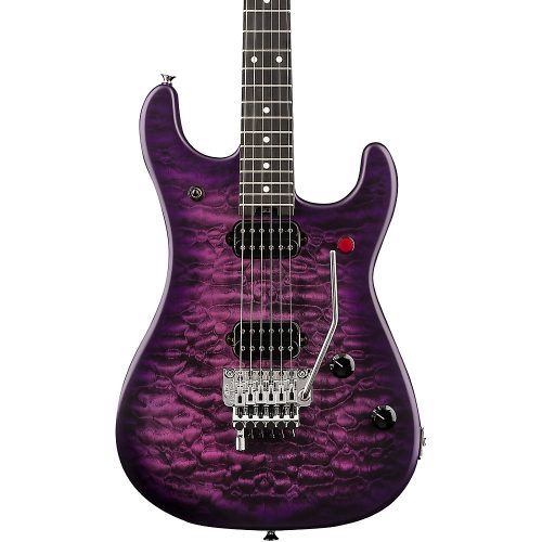 EVH 5150 Deluxe Poplar Burl Electric Guitar Purple Daze