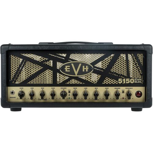 EVH 5150III 50W EL34 50W Tube Guitar Amp Head Black