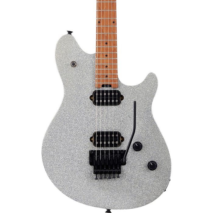 EVH Wolfgang WG Standard Electric Guitar Silver Sparkle
