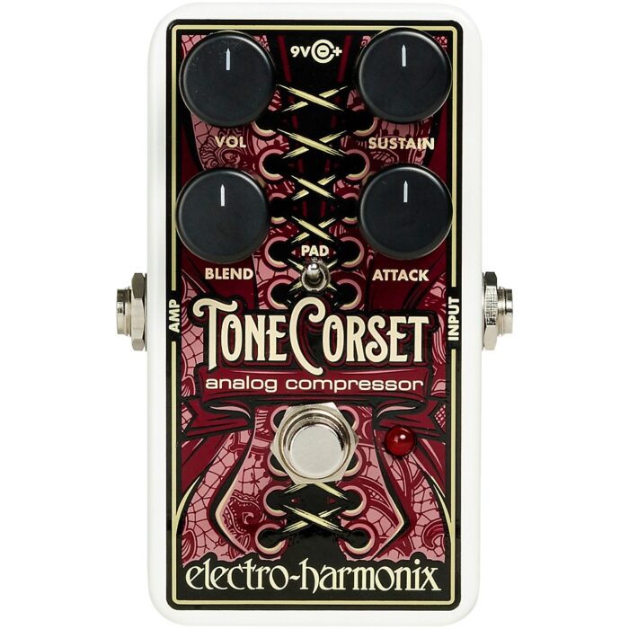 Electro-Harmonix Tone Corset Analog Compressor Effects Pedal
