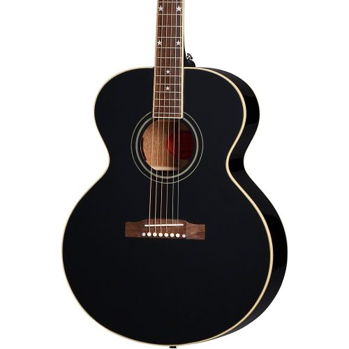 Epiphone Inspired by Gibson Custom J-180 LS Acoustic-Electric Guitar Ebony