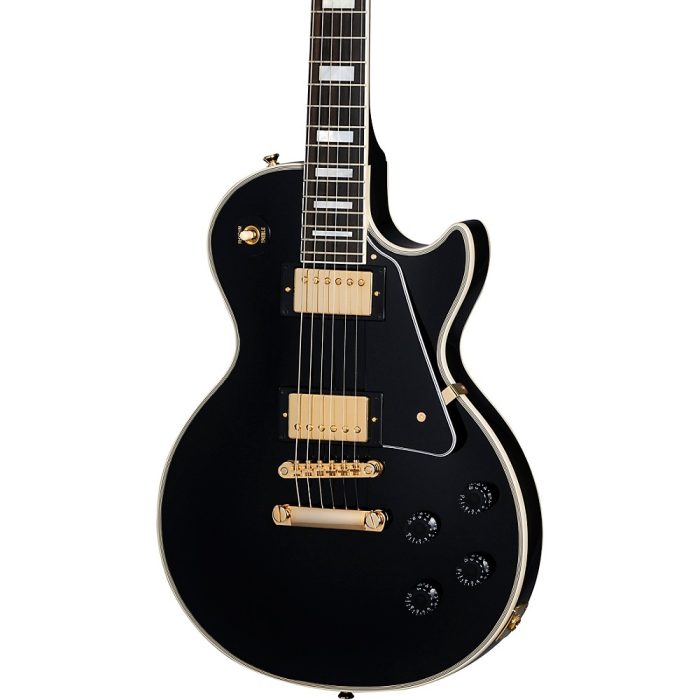 Epiphone Inspired by Gibson Custom Les Paul Custom Electric Guitar Ebony