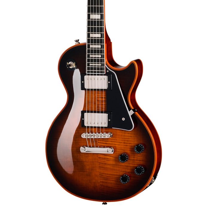 Epiphone Les Paul Custom Widow Guitar Center-Exclusive Electric Guitar Orange Burst