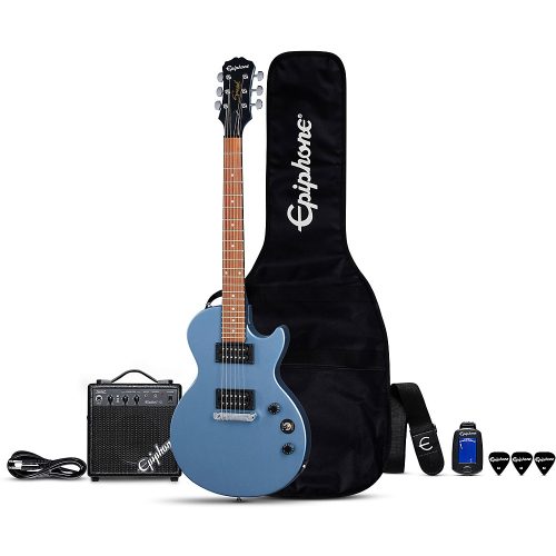 Epiphone Les Paul Special-I Electric Guitar Player Pack Worn Pelham Blue