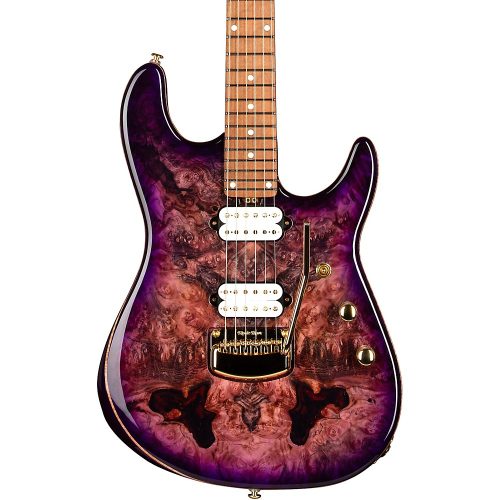Ernie Ball Music Man Jason Richardson Artist Series Cutlass Electric Guitar Majora Purple