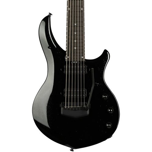 Ernie Ball Music Man John Petrucci Majesty 7 Electric Guitar Black Frosting