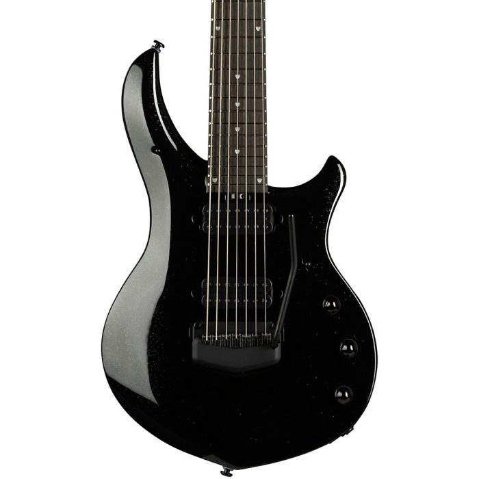 Ernie Ball Music Man John Petrucci Majesty 7 Electric Guitar Black Frosting