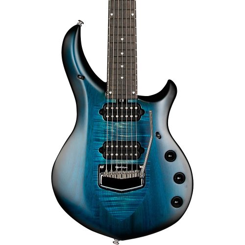 Ernie Ball Music Man John Petrucci Majesty 7 Electric Guitar Blue Silk