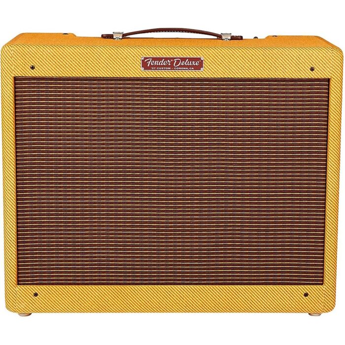Fender '57 Custom Deluxe 12W 1x12 Tube Guitar Amp Lacquered Tweed