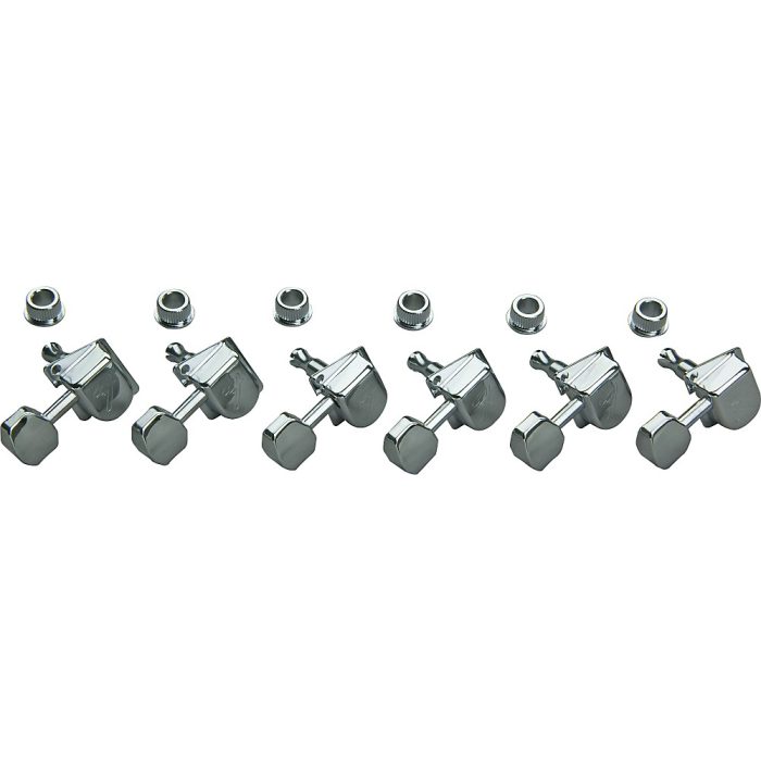 "Fender 70s""F"" Tuning Machines Left Hand Chrome"