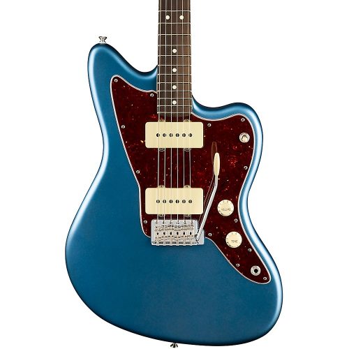 Fender American Performer Jazzmaster Rosewood Fingerboard Electric Guitar Satin Lake Placid Blue