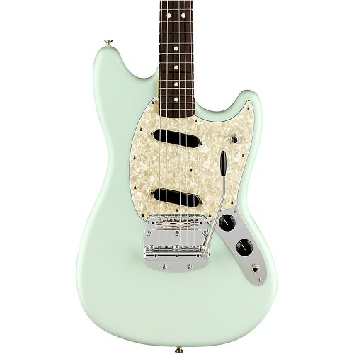 Fender American Performer Mustang Rosewood Fingerboard Electric Guitar Satin Sonic Blue