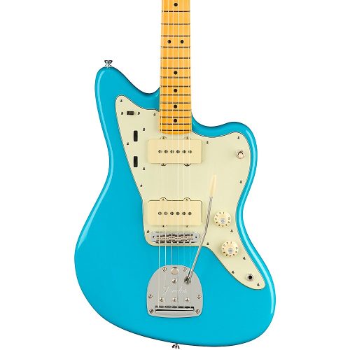 Fender American Professional II Jazzmaster Maple Fingerboard Electric Guitar Miami Blue