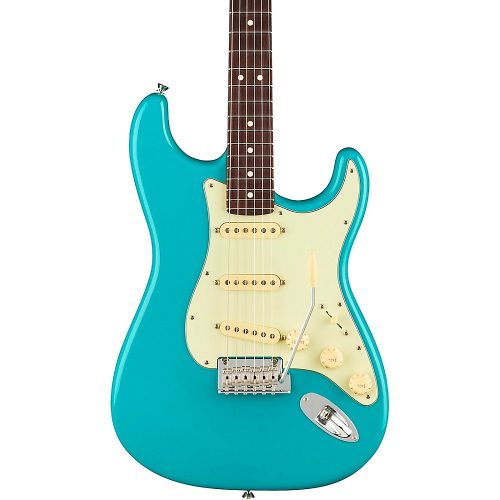 Fender American Professional II Stratocaster Rosewood Fingerboard Electric Guitar Miami Blue