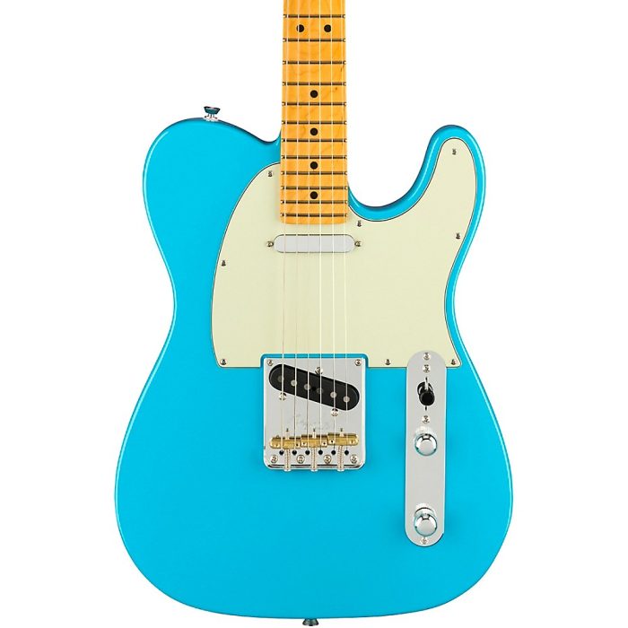 Fender American Professional II Telecaster Maple Fingerboard Electric Guitar Miami Blue