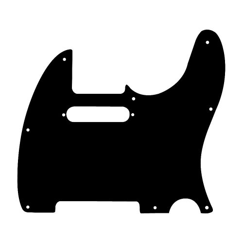 Fender American Standard 8-Hole Telecaster Pickguard Black