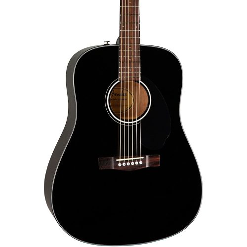 Fender CD-60S Dreadnought Acoustic Guitar Black