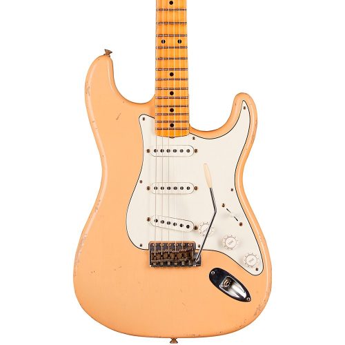 Fender Custom Shop 1958 Stratocaster Journeyman Relic Electric Guitar Masterbuilt by Todd Krause Desert Sand