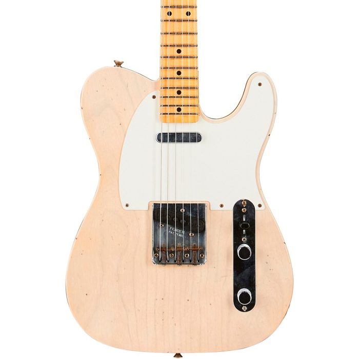 Fender Custom Shop '58 Telecaster Journeyman Relic Electric Guitar Aged White Blonde