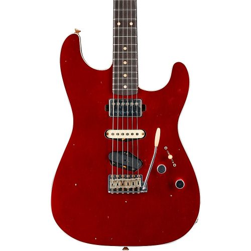 Fender Custom Shop Dealer Select Stratocaster HST Journeyman Electric Guitar Aged Candy Apple Red