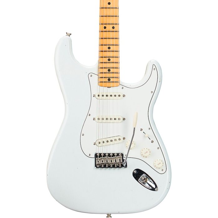 Fender Custom Shop Jimi Hendrix Voodoo Child Stratocaster Journeyman Relic Electric Guitar Olympic White